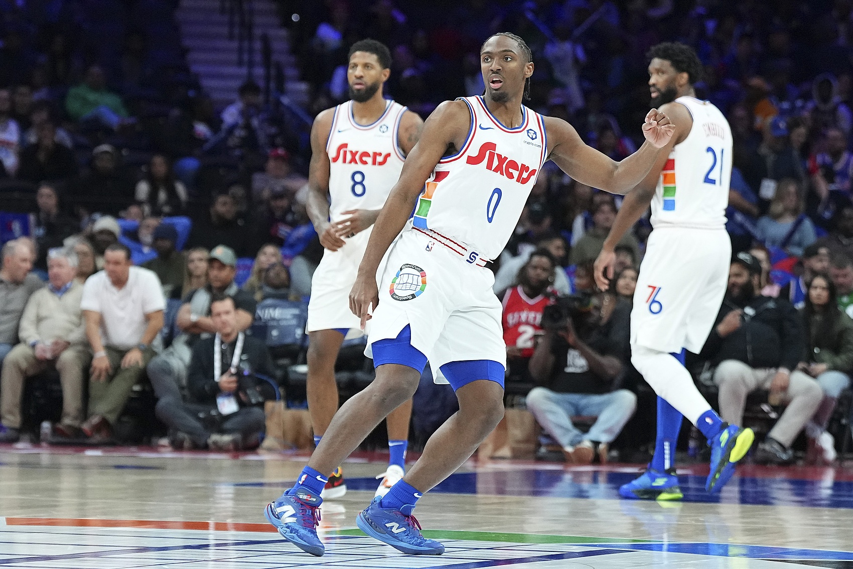 体育赛事-76人VS猛龙首发：马克西&amp;VJ&amp;乔治&amp;恩比德出战 英格拉姆伤愈复出